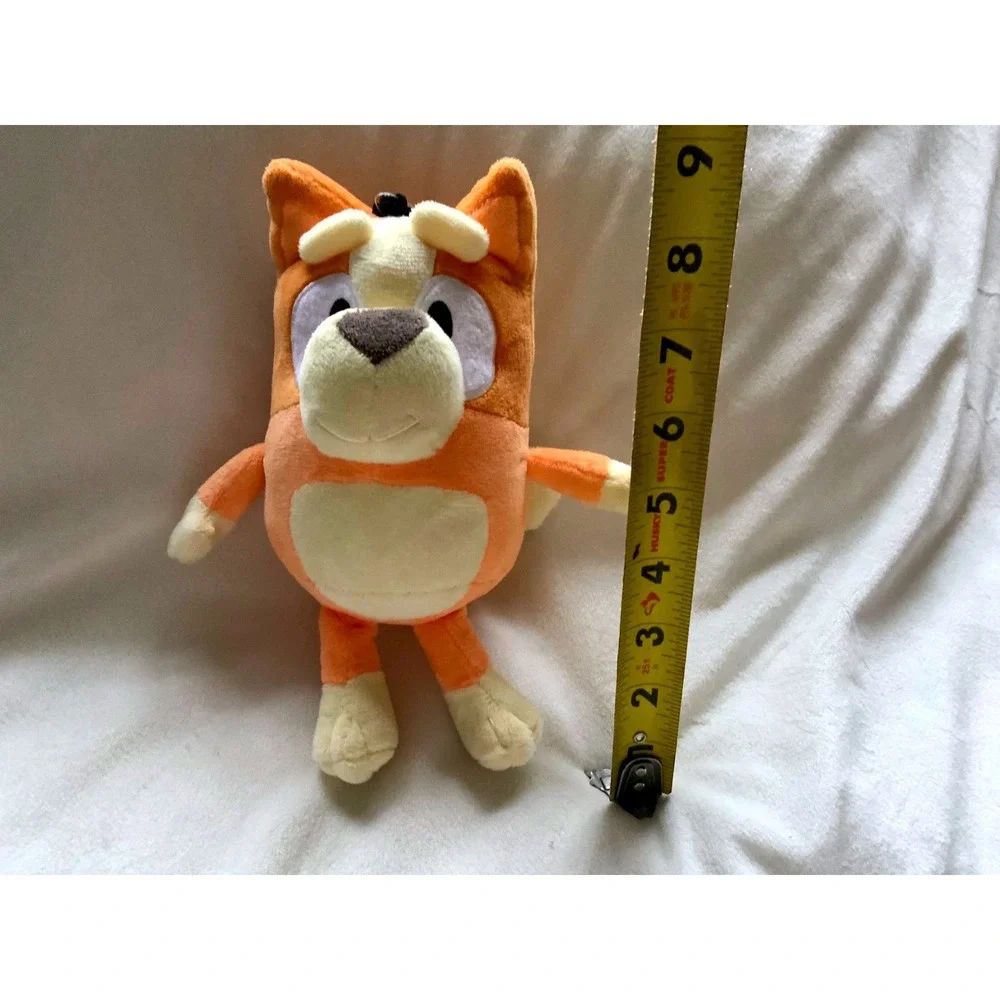 Bingo Zipper Plush Pouch Clip On 8